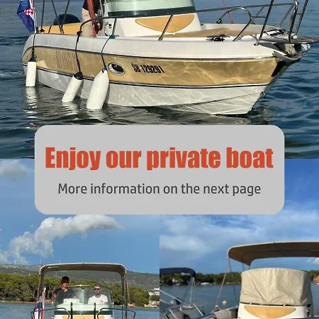 Villamia Croatia 10 Persons - Heated Pool - Jacuzzi-boat Tours-luxury Appartement Srima
