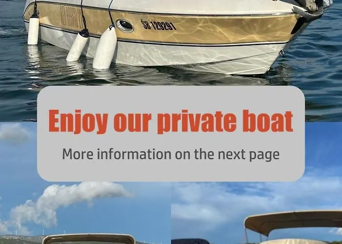 Villamia Heated Pool - Jacuzzi-10 Persons-boat Tours - Luxury Daire Srima